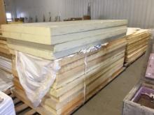 13 SHEETS OF 4" INSULATION 4' x 8'