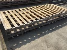 2 HD PALLETS, 10 FT 4 INCH x 4 FT 4 INCH