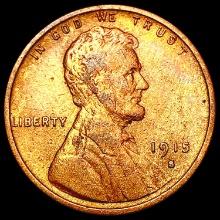 1915-S Wheat Cent CLOSELY UNCIRCULATED