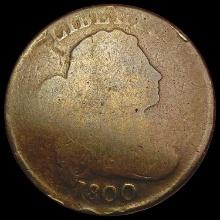 1800 Draped Bust Large Cent NICELY CIRCULATED