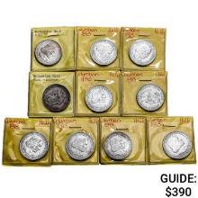 1892-1893 Columbian Half Dollar Collection [10 Coins]