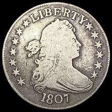 1807 Draped Bust Half Dollar NICELY CIRCULATED