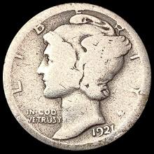 1921-D Mercury Dime NICELY CIRCULATED