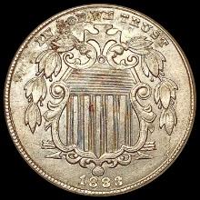 1883 Shield Nickel UNCIRCULATED