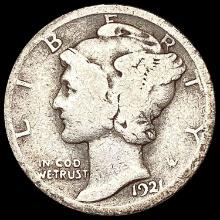 1921 Mercury Dime NICELY CIRCULATED