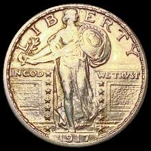 1917-S T2 Standing Liberty Quarter CLOSELY UNCIRCULATED