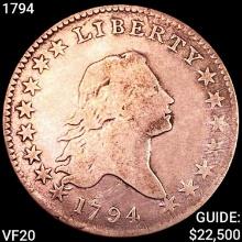 1794 Flowing Hair Half Dollar LIGHTLY CIRCULATED