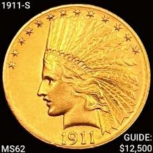 1911-S $10 Gold Eagle UNCIRCULATED