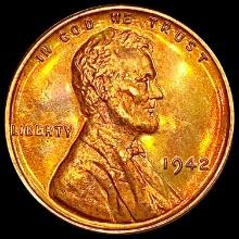 1942 Wheat Cent CHOICE PROOF