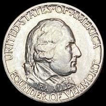 1927 Vermont Half Dollar UNCIRCULATED