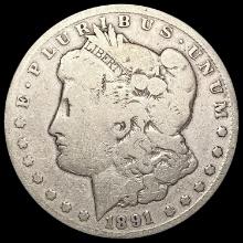 1891-CC Morgan Silver Dollar NICELY CIRCULATED