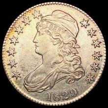 1829 Capped Bust Half Dollar CLOSELY UNCIRCULATED