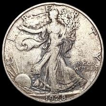 1928-S Walking Liberty Half Dollar LIGHTLY CIRCULATED