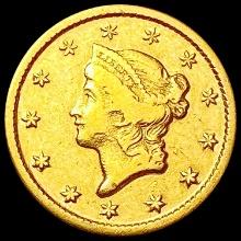 1849-O Rare Gold Dollar CLOSELY UNCIRCULATED