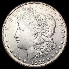 1921-S Morgan Silver Dollar CHOICE AU