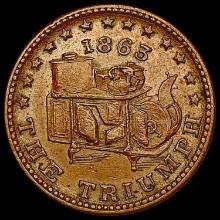 1863 Civil War Token Fremont OH UNCIRCULATED