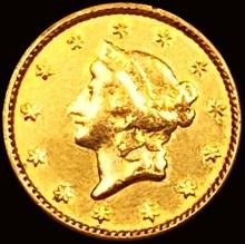 1851-C Rare Gold Dollar