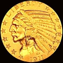 1911-S $5 Gold Half Eagle