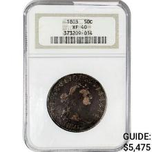 1803 Capped Bust Half Dollar NGC XF40