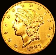 1883-CC $20 Gold Double Eagle