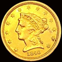 1840-O $2.50 Gold Quarter Eagle