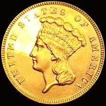 1885 $3 Gold Piece