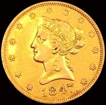 1847-O $10 Gold Eagle