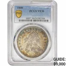 1800 Draped Bust Dollar PCGS VF30