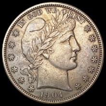 1904 Barber Half Dollar UNCIRCULATED