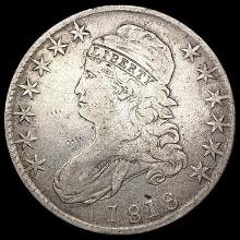 1818 Capped Bust Half Dollar LIGHTLY CIRCULATED