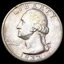 1932-S Washington Silver Quarter CLOSELY UNCIRCULATED