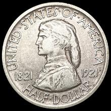 1921 Missouri Half Dollar CLOSELY UNCIRCULATED