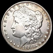 1891-CC Morgan Silver Dollar HIGH GRADE