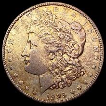 1895-O Morgan Silver Dollar CHOICE AU