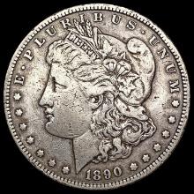 1890-CC Morgan Silver Dollar LIGHTLY CIRCULATED