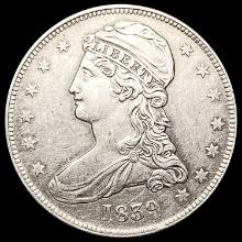 1839 Capped Bust Half Dollar HIGH GRADE