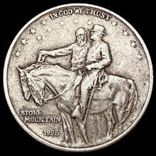 1925 Stone Mountain Half Dollar LIGHTLY CIRCULATED