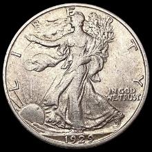 1929-S Walking Liberty Half Dollar CLOSELY UNCIRCULATED