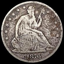 1876 Seated Liberty Half Dollar NICELY CIRCULATED