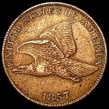 1857 Flying Eagle Cent CLOSELY UNCIRCULATED