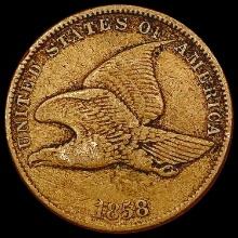 1858 Flying Eagle Cent LIGHTLY CIRCULATED