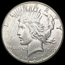 1927 Silver Peace Dollar CLOSELY UNCIRCULATED