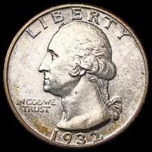 1932 Washington Silver Quarter CLOSELY UNCIRCULATED