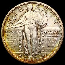 1917 T2 Standing Liberty Quarter CLOSELY UNCIRCULATED