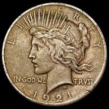 1921 Silver Peace Dollar LIGHTLY CIRCULATED