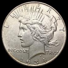 1934 Silver Peace Dollar UNCIRCULATED