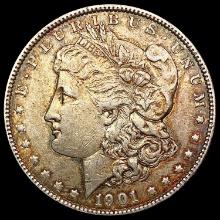 1901 Morgan Silver Dollar CLOSELY UNCIRCULATED