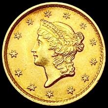 1852 Rare Gold Dollar UNCIRCULATED