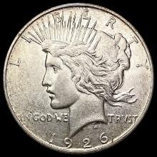 1926-D Silver Peace Dollar CLOSELY UNCIRCULATED