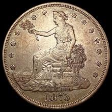 1873 Silver Trade Dollar CLOSELY UNCIRCULATED